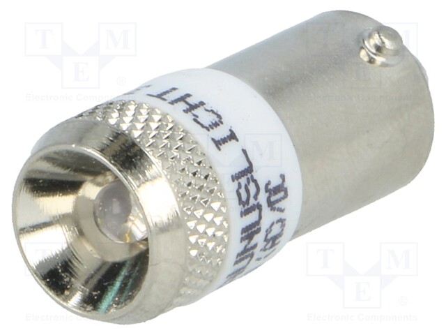 LED lamp; Colour: white; Cap: BA9S; 24VAC; 24VDC