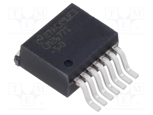 PMIC; DC/DC converter; Uin: 8÷40V; Uout: 5V; TO263-7; buck
