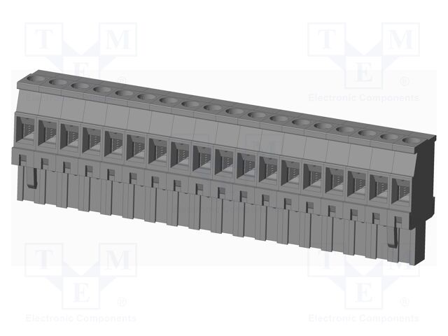 Connector: pluggable terminal block; plug; female; angled 90°