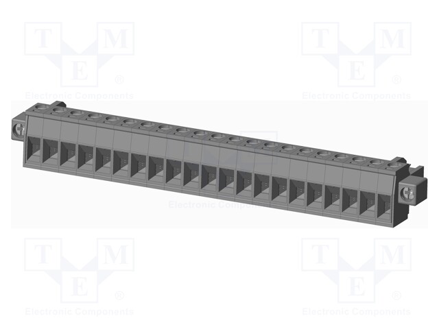 Connector: pluggable terminal block; plug; female; straight; grey