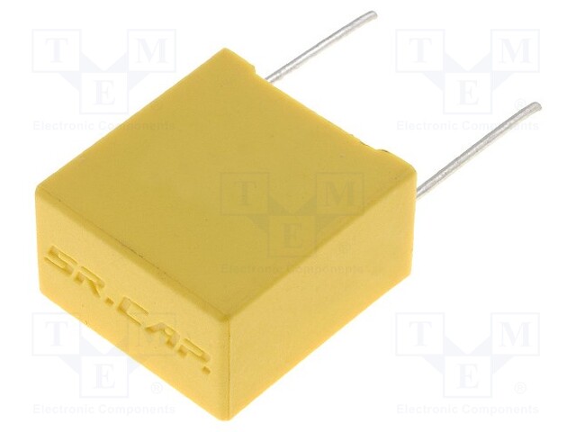 Capacitor: polyester; 2.2uF; 100VDC; Pitch: 15mm; ±10%