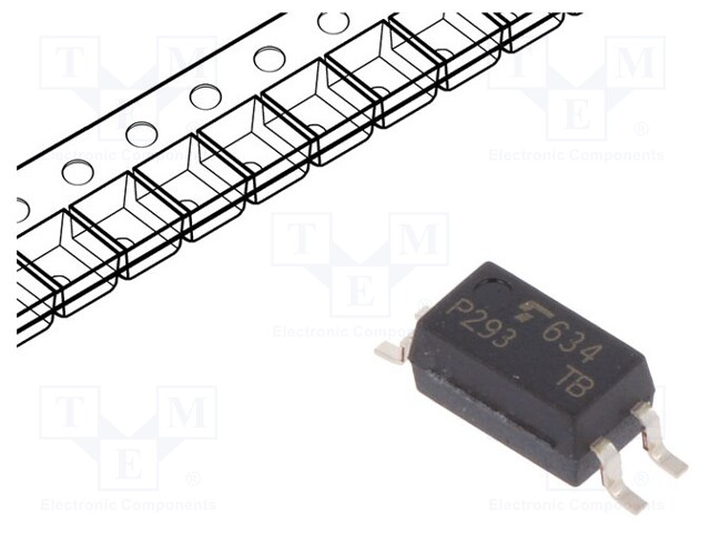 Optocoupler; SMD; Channels: 1; Out: transistor; Uinsul: 3.75kV; SO4