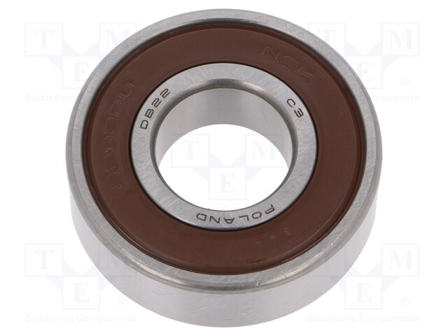 Bearing: ball; Øint: 15mm; Øout: 35mm; W: 11mm; bearing steel