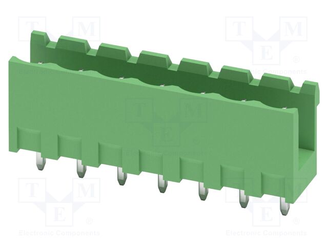 PCB headers, nominal cross section: 2.5 mm?, color: green, n