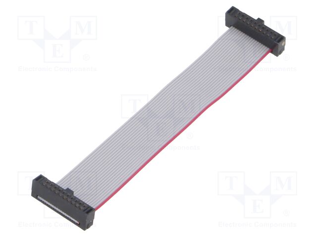 Ribbon cable with IDC connectors; Tape ph: 0.64mm; 76.2mm