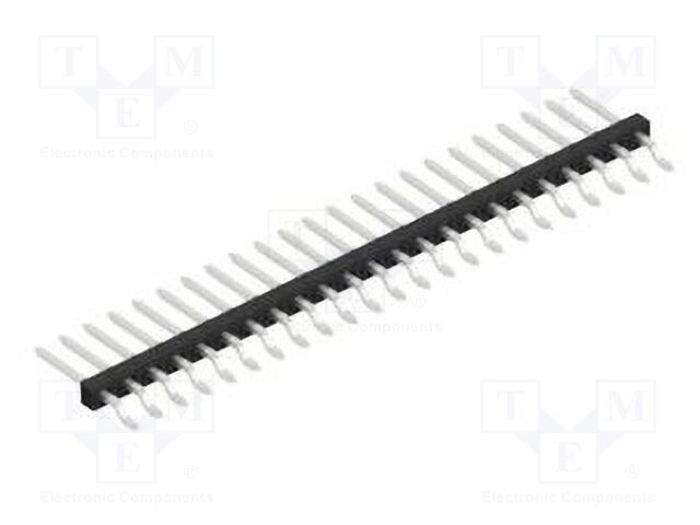 Connector: pin strips; pin header; male; PIN: 23; 2mm; SMT; 1x23