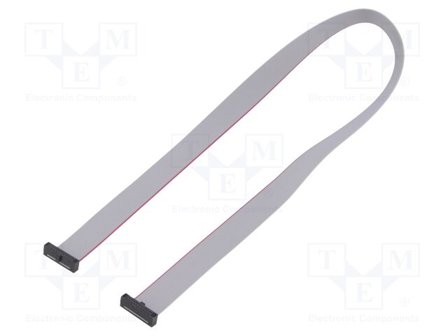 Ribbon cable with IDC connectors; Tape ph: 0.64mm; 457.2mm