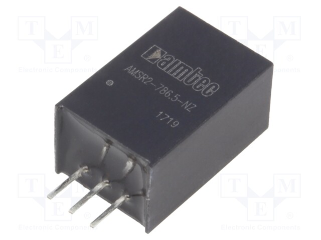 Converter: DC/DC; 13W; Uin: 8.5÷18V; Uout: 6.5VDC; Iout: 2A; SIP3