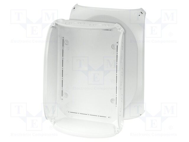 Enclosure: junction box; IP66; grey