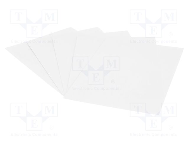 Office supplies: paper; cleanroom; Size: A5; 250pcs; white; 89um