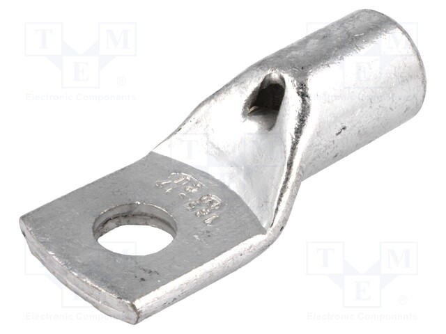 Ring tube terminal; M16; 185mm2; crimped; for cable; tinned