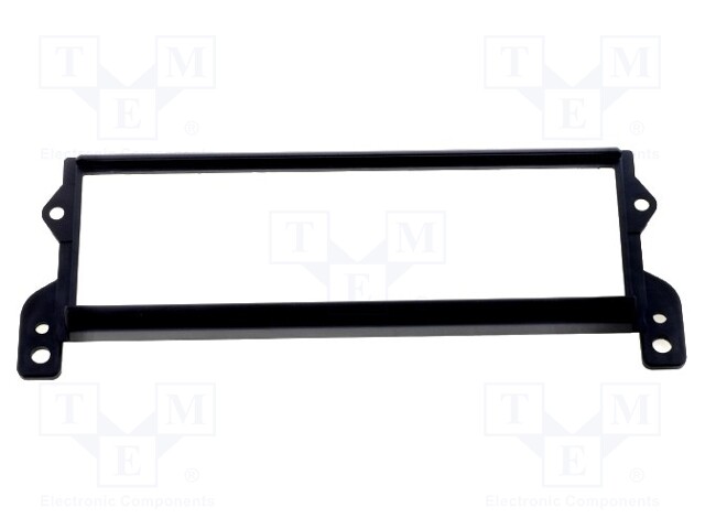 Radio mounting frame; BMW; 1 DIN; black