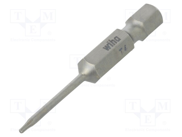 Screwdriver bit; Torx®; TX04; Overall len: 50mm