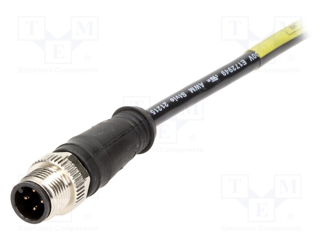 Plug; M12; PIN: 4; male; A code-DeviceNet / CANopen; 10m; IP67; 250V