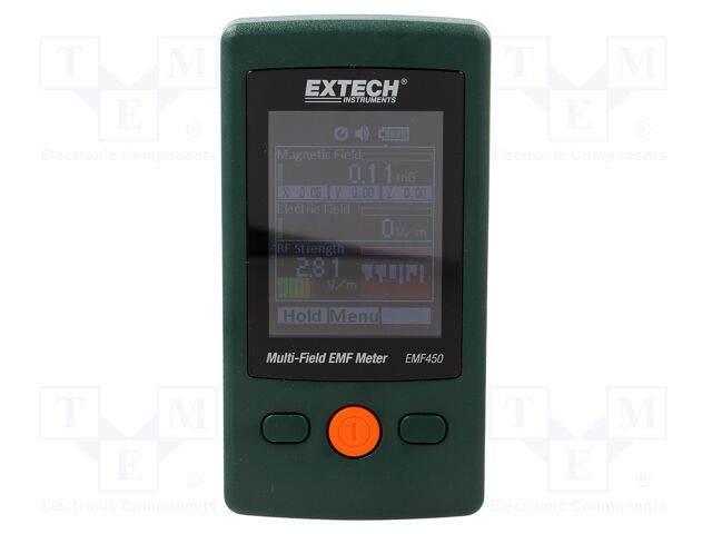 Electric field strength meter; TFT 2.4" (240x320),bargraph