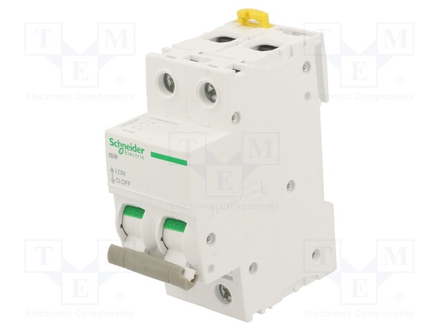 Switch-disconnector; Poles: 2; for DIN rail mounting; 100A; IP20