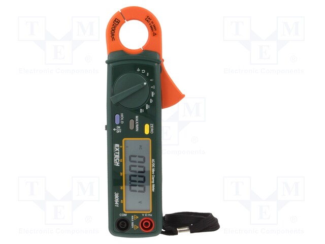 AC/DC digital clamp meter; bargraph,LCD (4000); VDC: 400V; 10kHz
