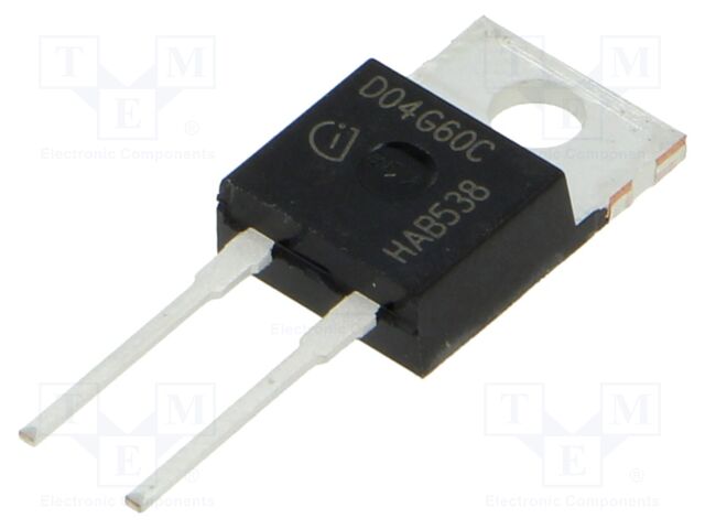 Diode: Schottky rectifying; SiC; THT; 600V; 4A; Ufmax: 2.3V; Ir: 25uA