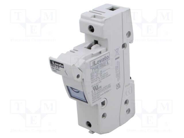 Fuse base; 14x51mm; for DIN rail mounting; 50A; 690VAC; Poles: 1