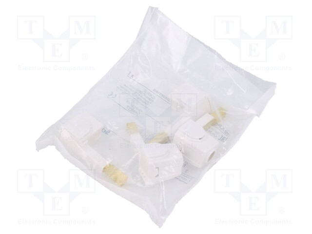 Supply clamp; Poles: 1; 4pcs.