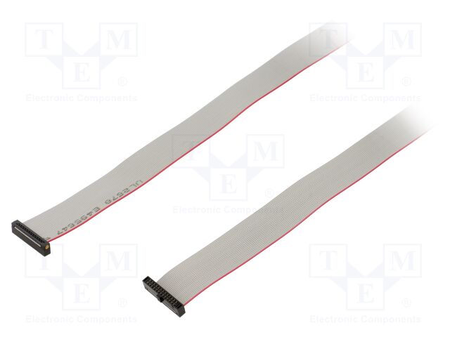 Ribbon cable with IDC connectors; Tape ph: 0.64mm; 914.4mm