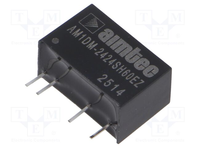 Converter: DC/DC; 1W; SIP7; AM1DM-EZ