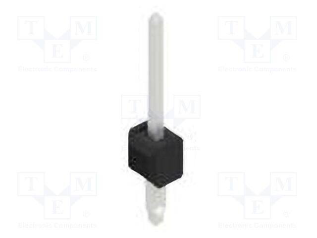 Connector: pin strips; pin header; male; PIN: 1; 2.54mm; THT; 1x1