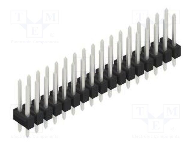 Connector: pin strips; pin header; male; PIN: 34; 2.54mm; THT; 2x17