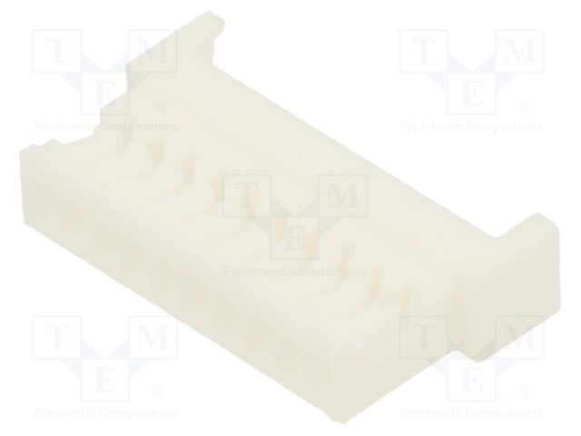 10CKT 1.25MM W-W CONN PLUG HOUS