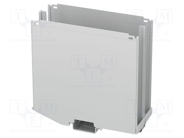 Enclosure base; with terminals; grey; UL94V-0; ICS50; X: 108.35mm