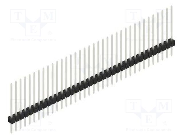 Connector: pin strips; pin header; male; PIN: 36; 2.54mm; THT; 1x36