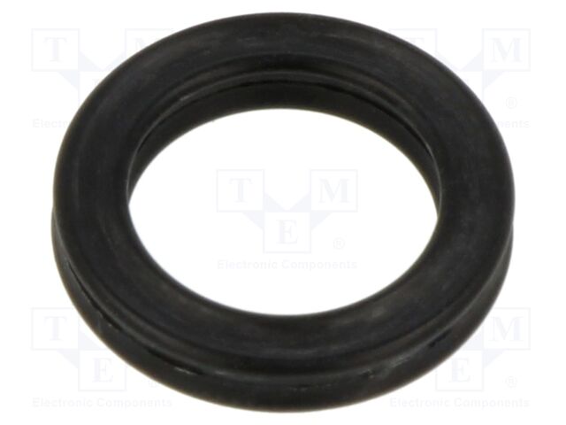 X-ring washer; NBR; Thk: 2.62mm; Øint: 10.78mm; -40÷100°C