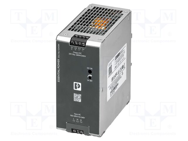 Power supply: switched-mode; for DIN rail; 240W; 24VDC; 0÷10A