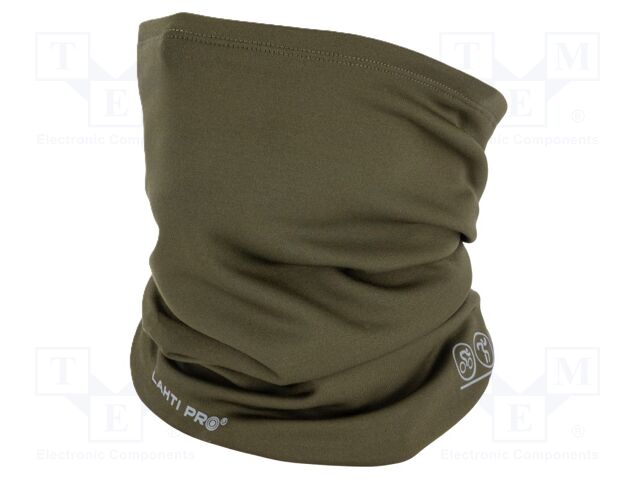 All-purpose tube scarf; green; Dim: 350x240mm; 260g/m2