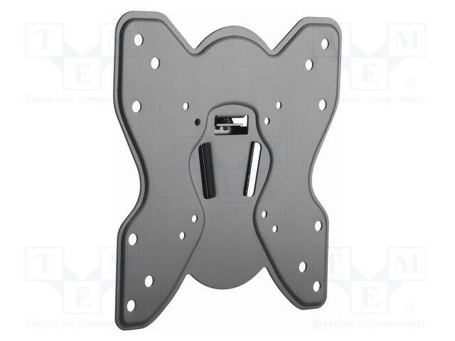 Holder; for wall mounting; 25kg; 23÷42"; black
