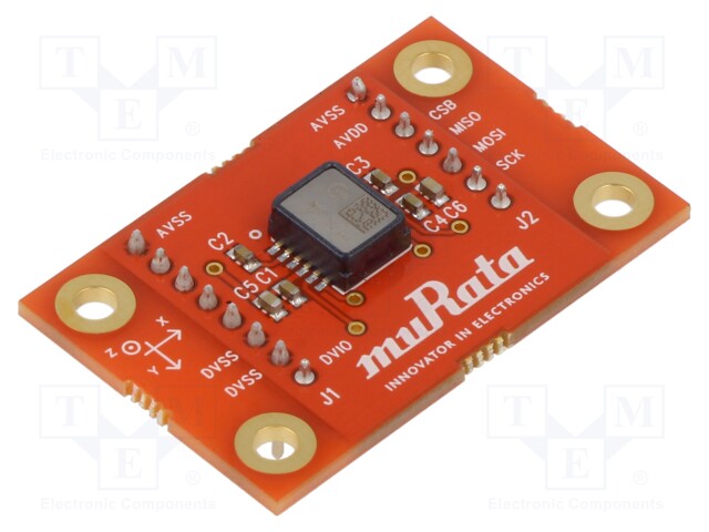 Sensor: inclinometer; ±30°/±90°; 2-axis tilt sensor; -40÷85°C