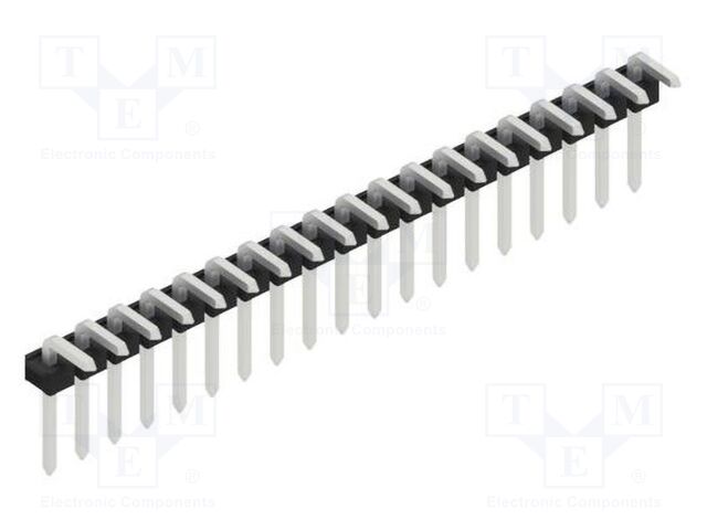 Connector: pin strips; pin header; male; PIN: 19; 2.54mm; THT; 1x19