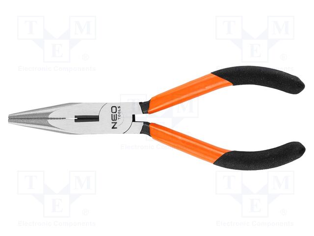 Pliers; straight,elongated; 160mm