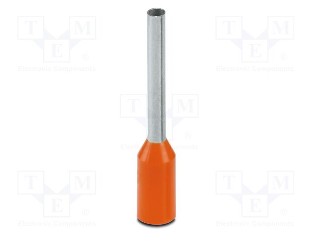 Tip: bootlace ferrule; insulated; copper; 0.5mm2; Bit len: 10mm