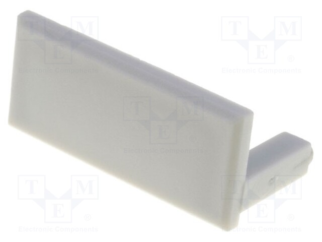 Cap for LED profiles; Application: HR-ALU