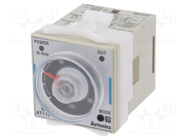 Timer; 0,05s÷100h; DPDT; 250VAC/5A,30VDC/5A; 24VAC; 24VDC; PIN: 11