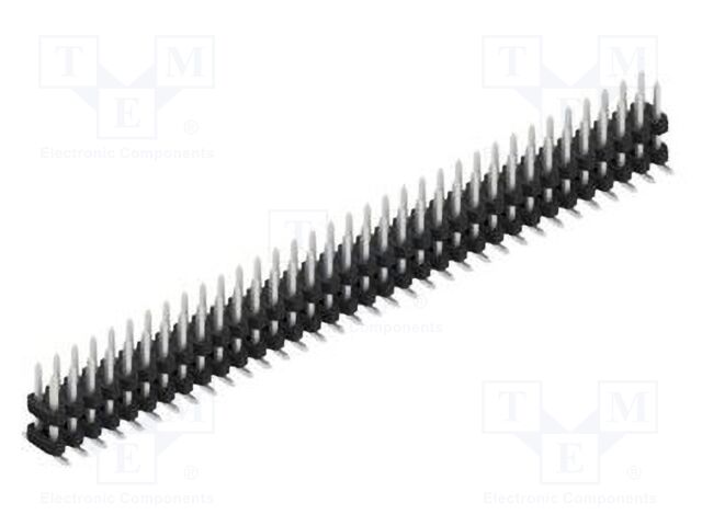 Connector: pin strips; pin header; male; PIN: 68; 2mm; SMT; 2x34