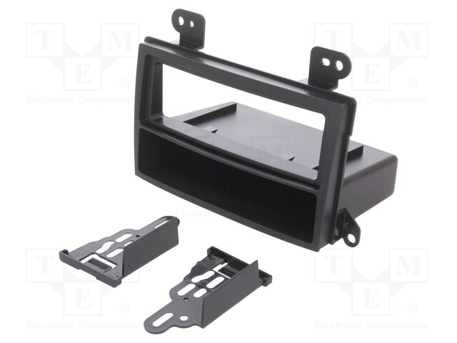 Radio mounting frame; Mazda; 1 DIN; black