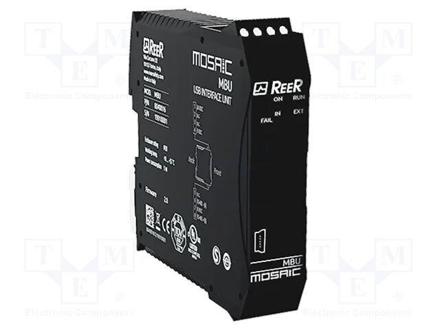 Communication card; 24VDC; for DIN rail mounting; -10÷55°C; IP20