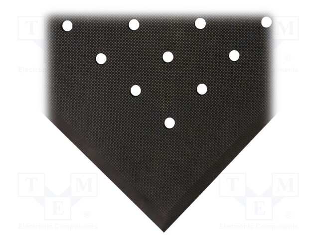 Anti fatigue mat; Width: 0.6m; L: 0.9m; Mat: rubberised gel foam