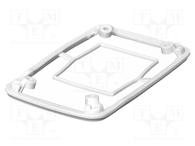 Gasket; elastomer thermoplastic TPE; Series: BoPad; Colour: white