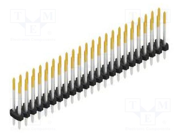 Connector: pin strips; pin header; male; PIN: 46; 2mm; THT; 2x23