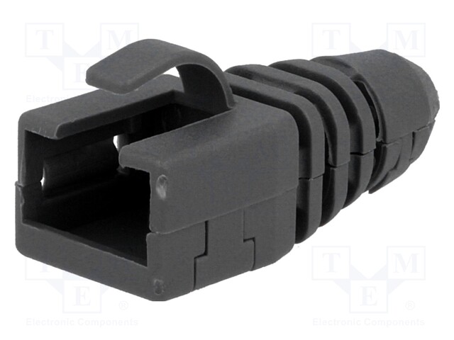 RJ45 plug boot; Colour: dark grey