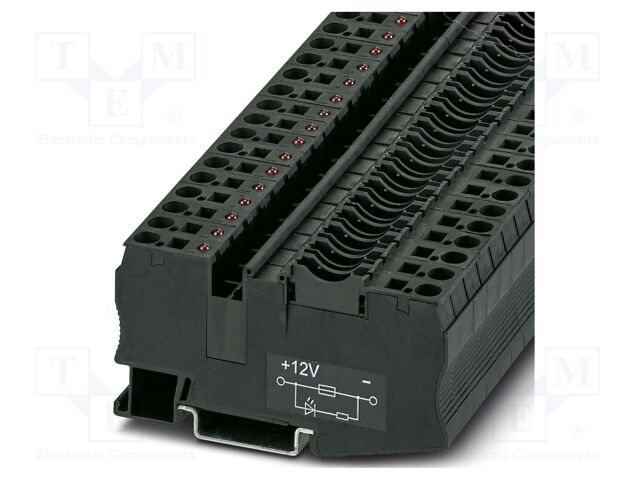 Splice terminal: rail; PA; terminals: 2; W: 8.2mm; H: 86.5mm