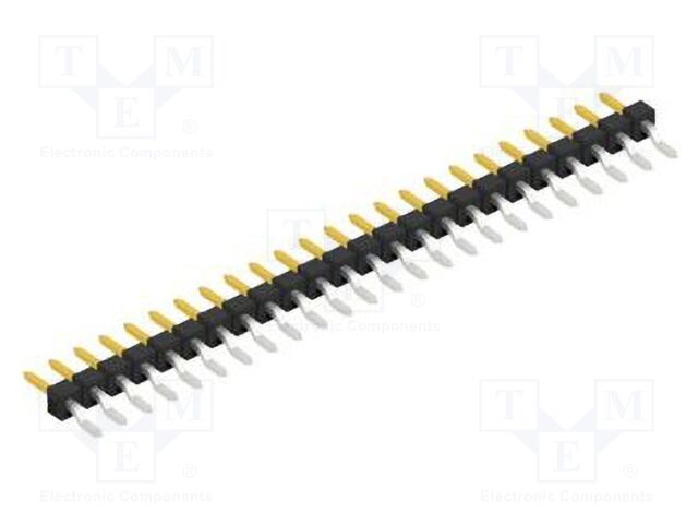 Connector: pin strips; pin header; male; PIN: 24; 2.54mm; SMT; 1x24